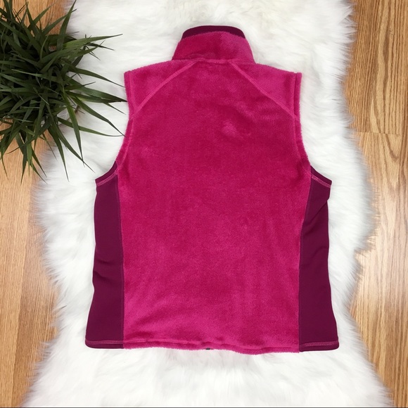 PATAGONIA Pink Polartec Fleece Vest Size XS - Picture 5 of 7